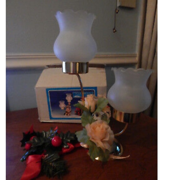 House of Lloyd Peach Rose Votive Holder